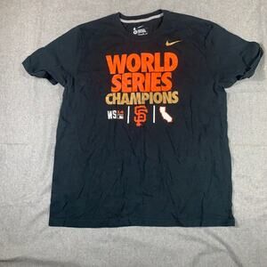 San Francisco World series Champions Tshirt Men Xlarge WS 14
